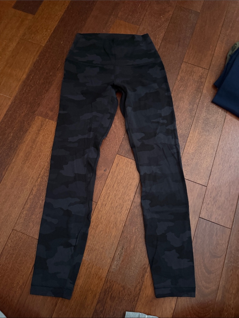 lululemon Black Tonal Camo Leggings